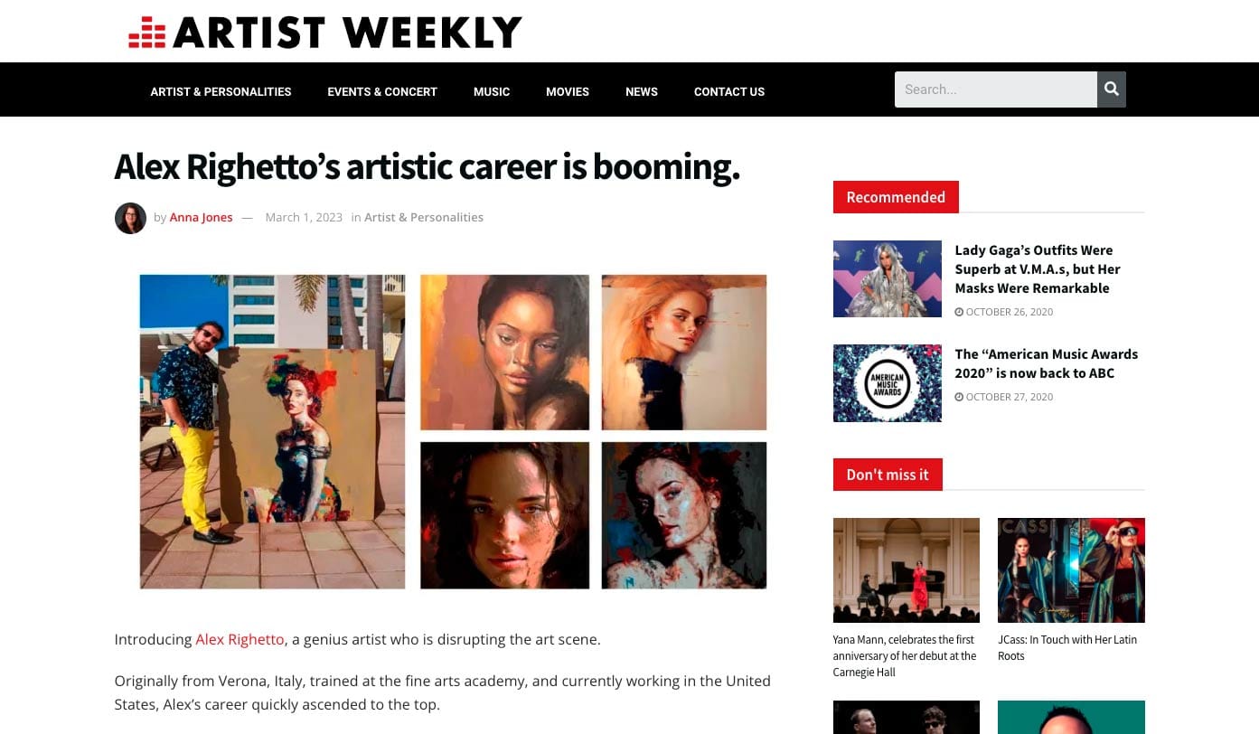 artist weekly