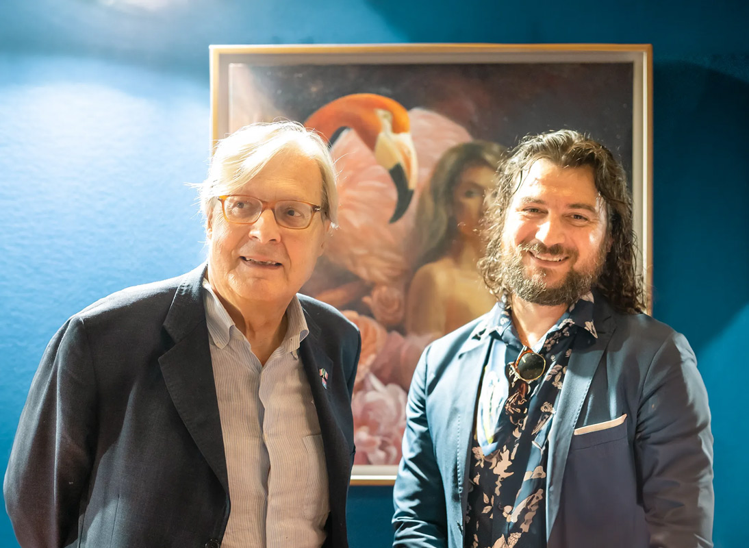 alex-righetto-vittorio-sgarbi-sanremo-2023 116 alex righetto vittorio sgarbi sanremo 2023