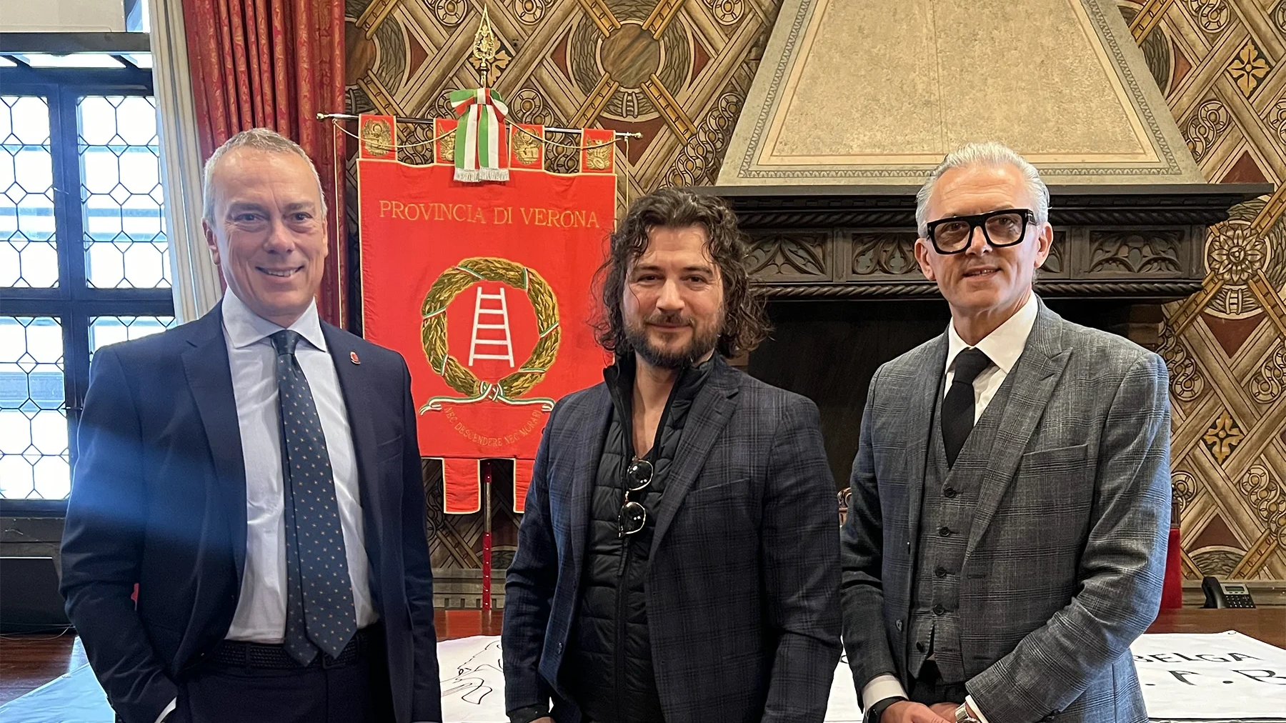 Incontro con le Forze Politiche Locali: La Collezione "Romeo e Giulietta" Potrebbe Arrivare in Italia 1 alex righetto orfeo pozzani flavio pasini uai